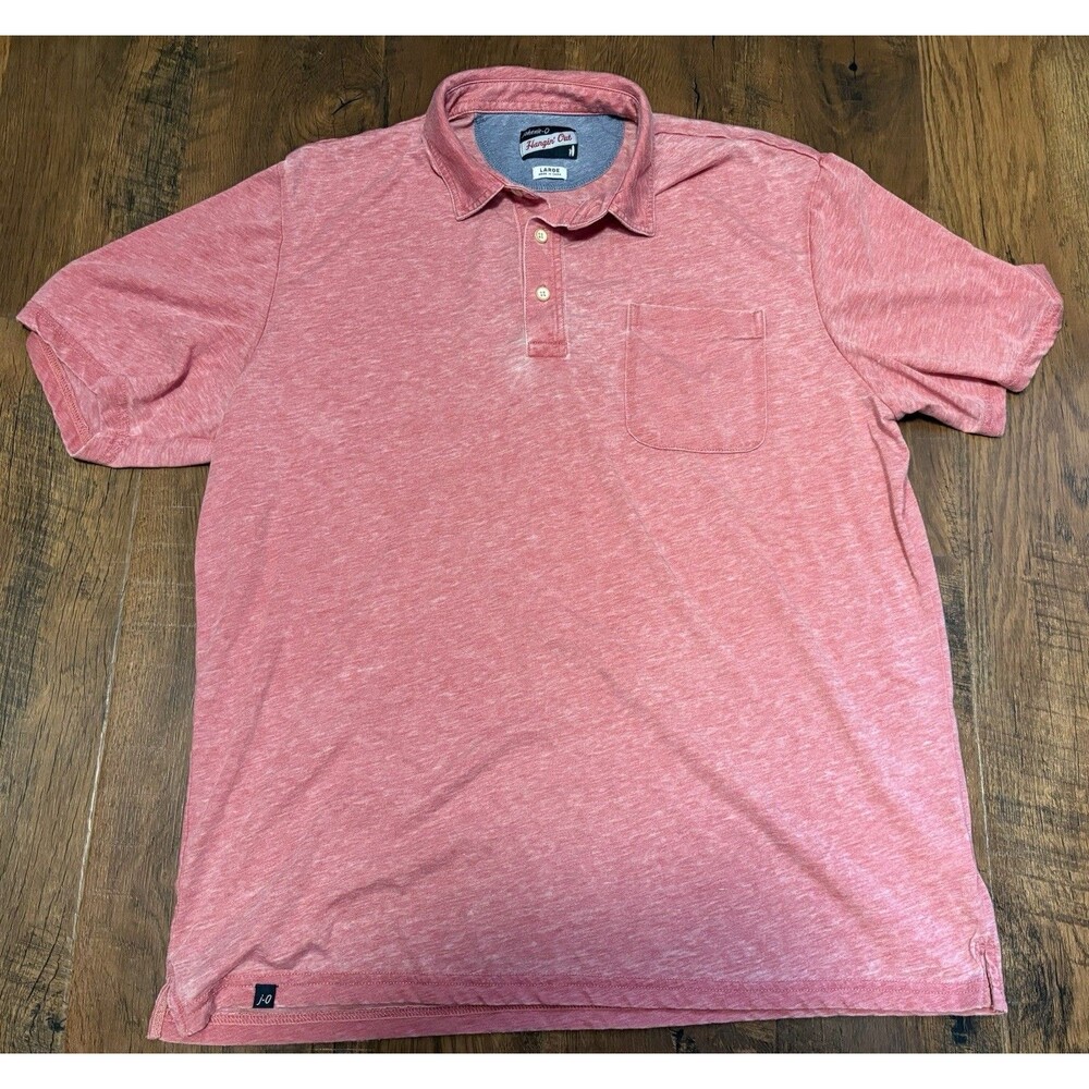 Men’s Johnnie-O Hangin’ Out Local Polo Shirt | Malibu Red | Size Large